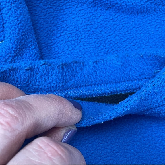 Tommy Bahama Mens L blue fleece pullover 1/4 Zip Athleisure active - Picture 11 of 13